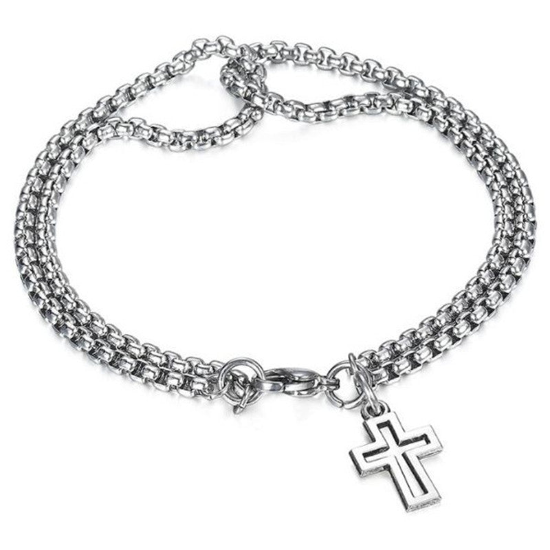 Christianartworkshop Bracciale con croce di Gesù, gioielli con preghiera di Gesù, regalo religioso cristiano - 2 - image 3