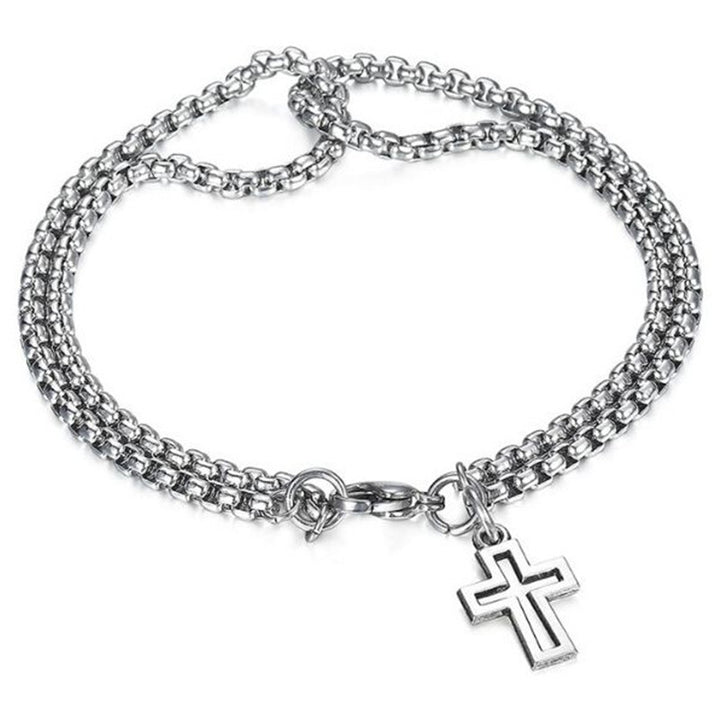 Christianartworkshop Bracciale con croce di Gesù, gioielli con preghiera di Gesù, regalo religioso cristiano - 2 - image 3