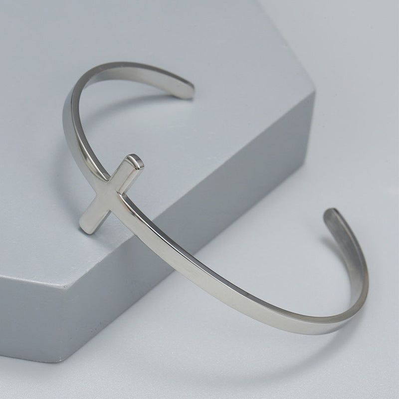 Christianartworkshop Bracciale con croce di Gesù, gioielli con preghiera di Gesù, regalo religioso cristiano - 1 - image 1