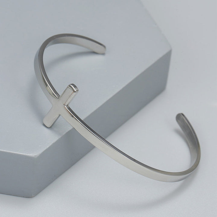 Christianartworkshop Bracciale con croce di Gesù, gioielli con preghiera di Gesù, regalo religioso cristiano - 1 - image 1