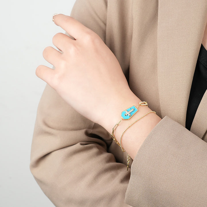 Christianartworkshop Santo Padre Benedetto Scudo Croce Bracciale - image 1