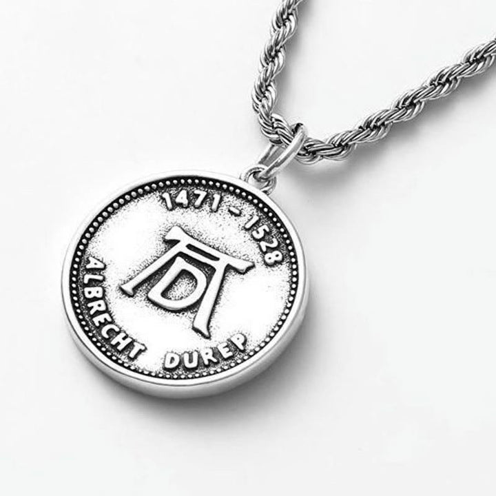 Collana con ciondolo a forma di mani in preghiera cubiche Christianartworkshop - image 6