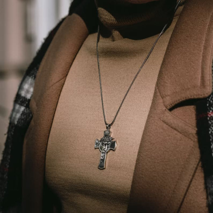 Collana con croce di Gesù Christianartworkshop - image 6