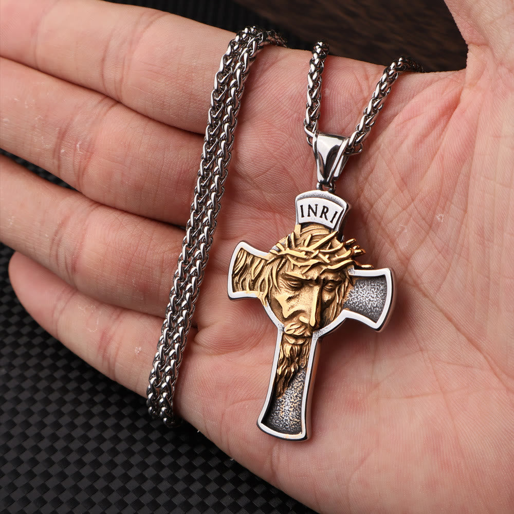 Collana con croce di Gesù Christianartworkshop - image 9