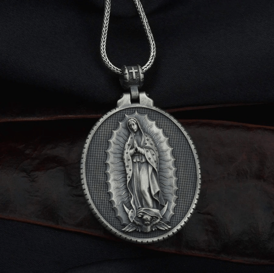 Christianartworkshop Collana della Vergine Maria di Nostra Signora di Guadalupe - image 5