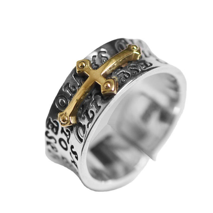 Anello con croce regolabile Christianartworkshop Gioielli Christianartworkshop - image 2