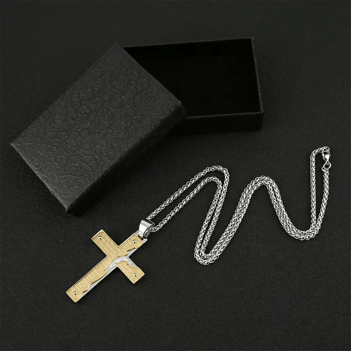 Christianartworkshop Gesù Christianartworkshop Crocifisso Religione Croce Collana con ciondolo - image 4