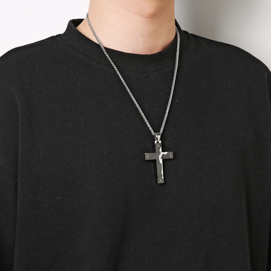 Christianartworkshop Collana con ciondolo a croce religiosa di Gesù Christianartshop Crocifisso - image 10