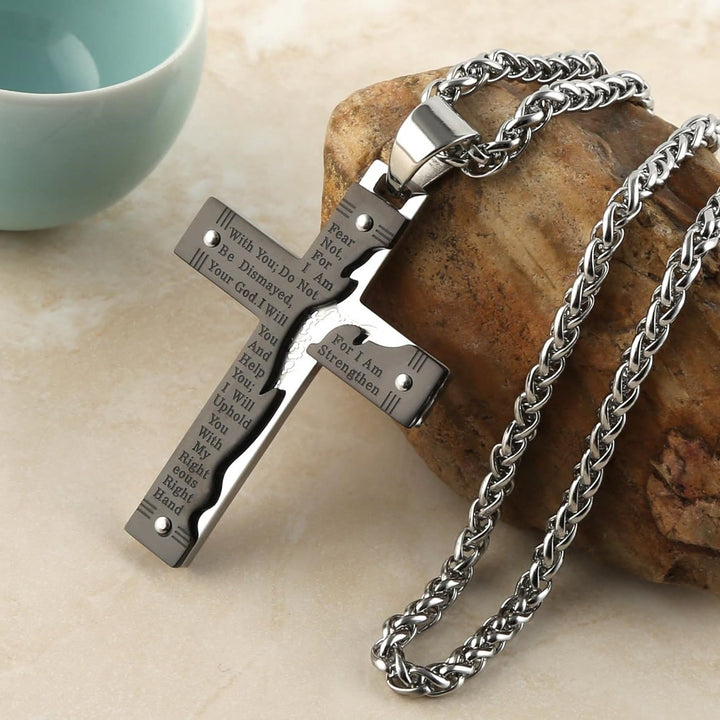 Christianartworkshop Gesù Christianartworkshop Crocifisso Religione Croce Collana con ciondolo - image 9