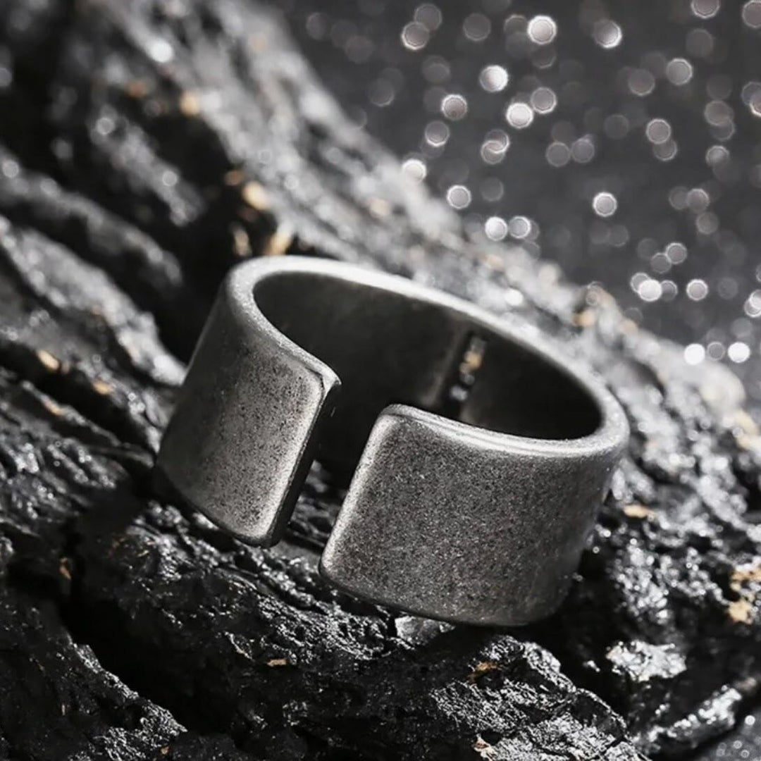 Christianartworkshop Anello con croce in acciaio inossidabile punk antico Christianartworkshop - image 10