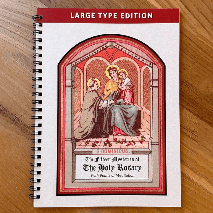 Christianartworkshop Libro di meditazione del rosario TASCABILE - Stampa a colori - image 0