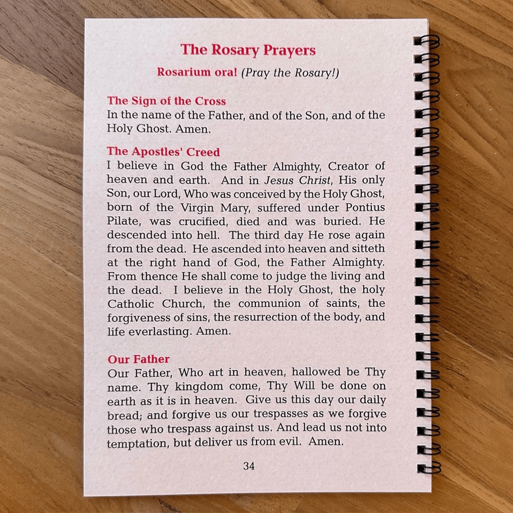 Christianartworkshop Libro di meditazione del rosario TASCABILE - image 6