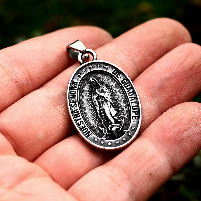 Christianartworkshop Il Santo Patrono: Collana della Madonna di Guadalupe - image 3
