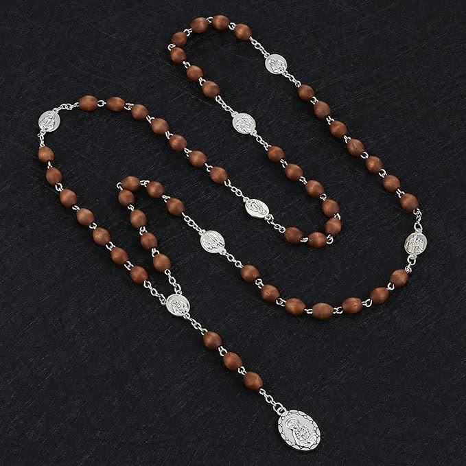 Rosario dei Sette Dolori in Legno d'Ulivo della Vergine Maria - Vergine Maria - image 0