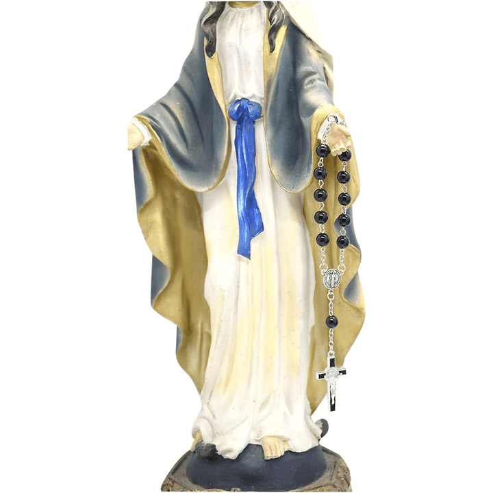 Rosario tascabile con braccialetto a croce con perline fatto a mano - image 5