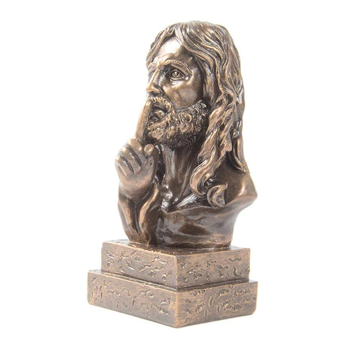 Decorazione per la casa con artigianato in resina raffigurante Gesù - image 2
