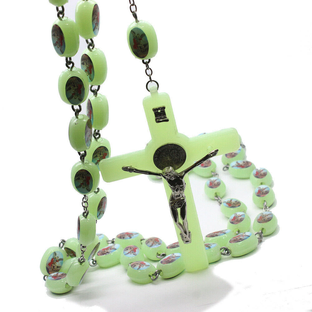 Rosario luminoso con perline che brillano al buio - image 2