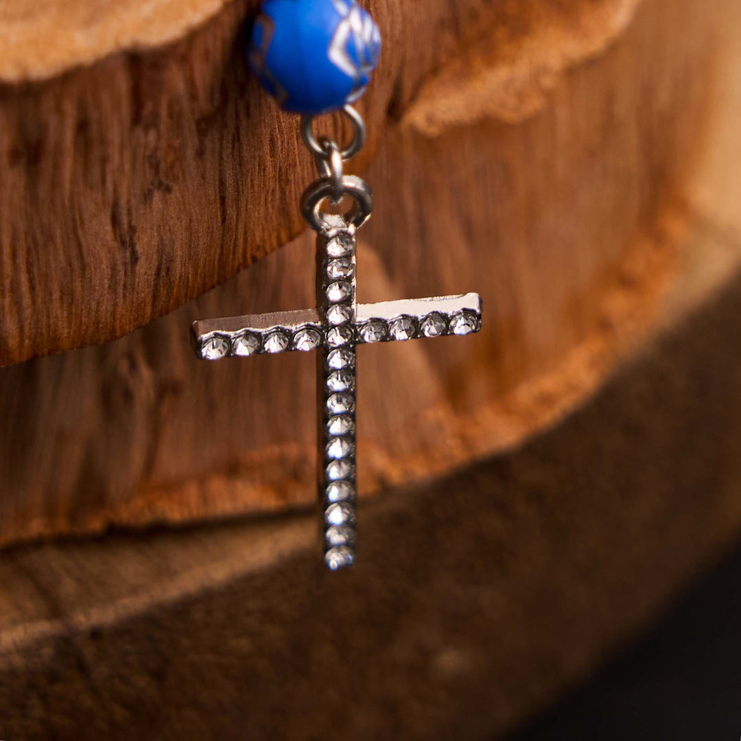 Bracciale rosario con croce della Madonna di Guadalupe - image 6