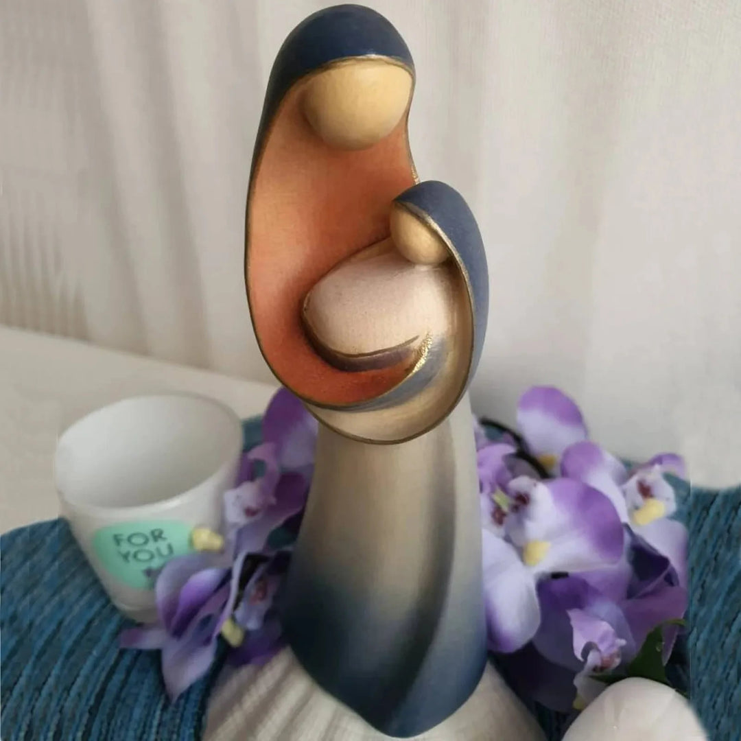 Christianartworkshop Sacra Famiglia Natività Figurina - Vergine e Bambino - Gesù Bambino e Maria - image 0