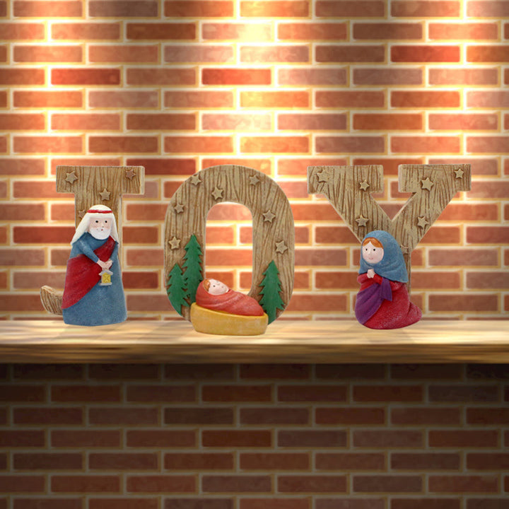 Set di statuette della famiglia Divine Heaven Joy - image 1