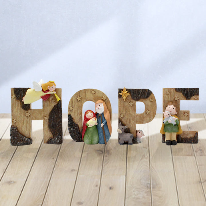 Set di figurine della famiglia Divine Heaven Hope - Set "HOPE" - image 0