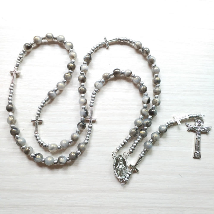 Christianartworkshop, Rosario della Medaglia Miracolosa della Croce della Trinità - image 1