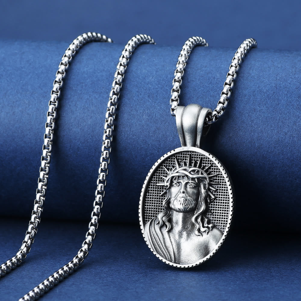 Christianartworkshopla collana amuleto della corona di spine di Gesù - La corona di spine - image 0