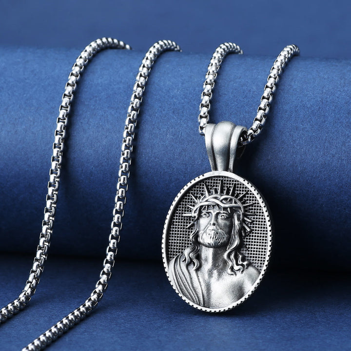 Christianartworkshopla collana amuleto della corona di spine di Gesù - La corona di spine - image 0