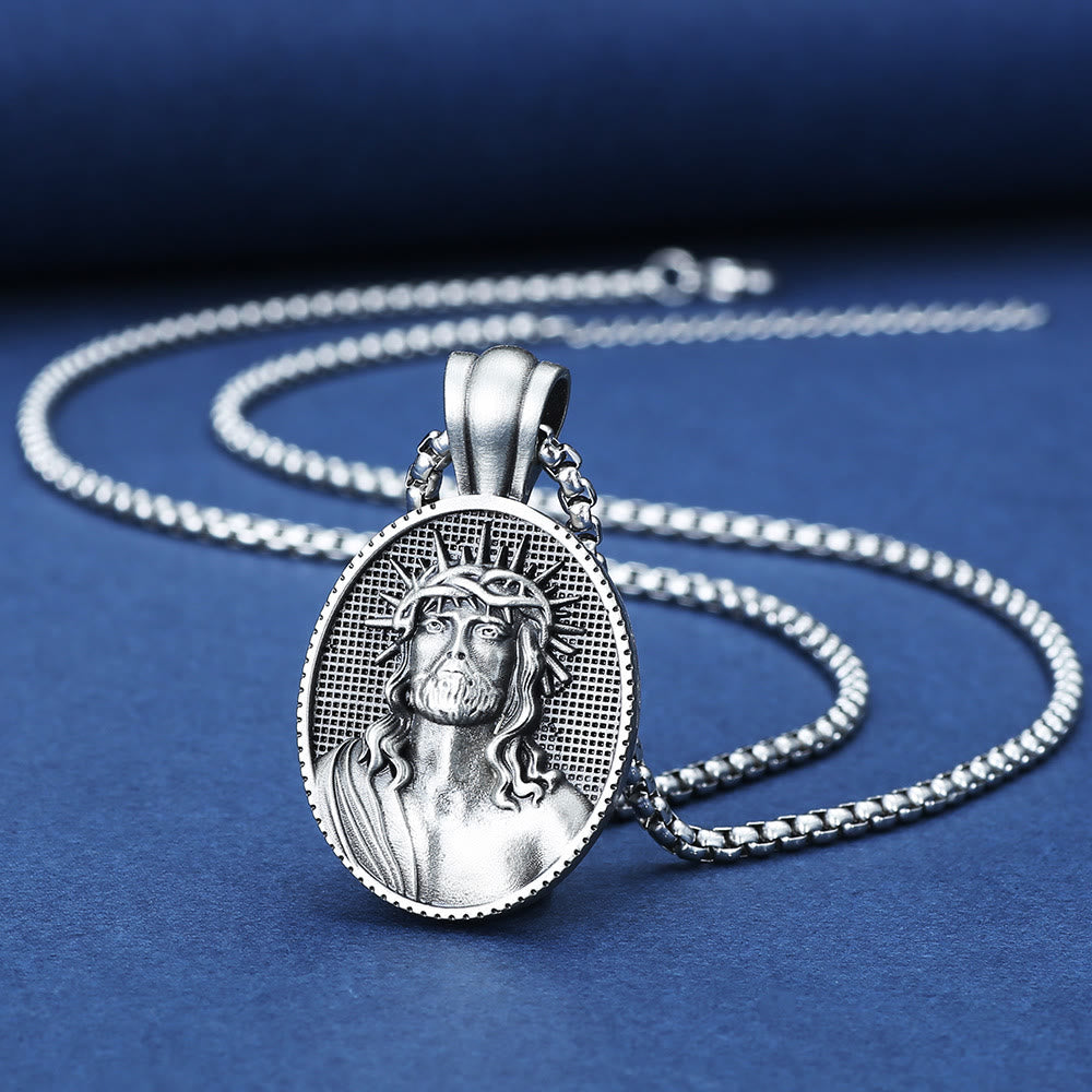 Christianartworkshopla collana amuleto della corona di spine di Gesù - image 1