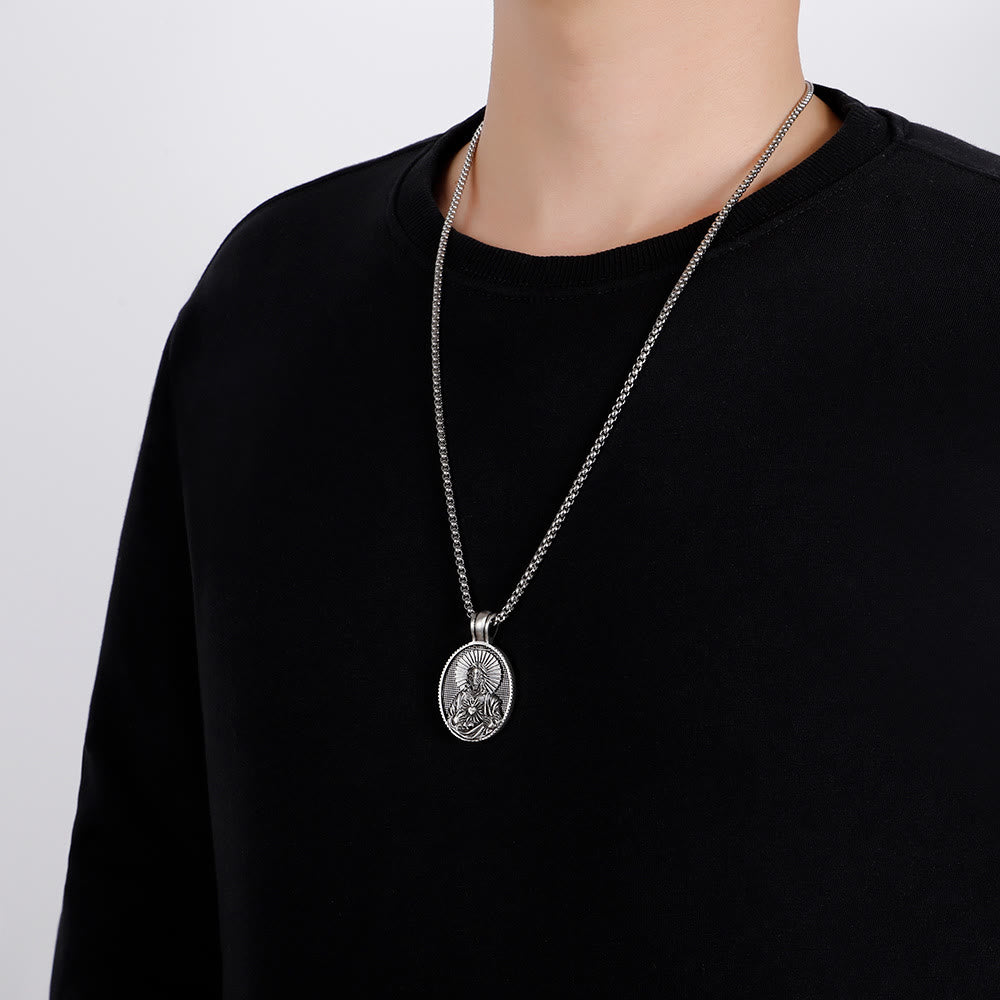 Christianartworkshopla collana del Sacro Cuore di Gesù Cristo - image 2