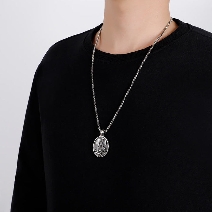 Christianartworkshopla collana del Sacro Cuore di Gesù Cristo - image 2