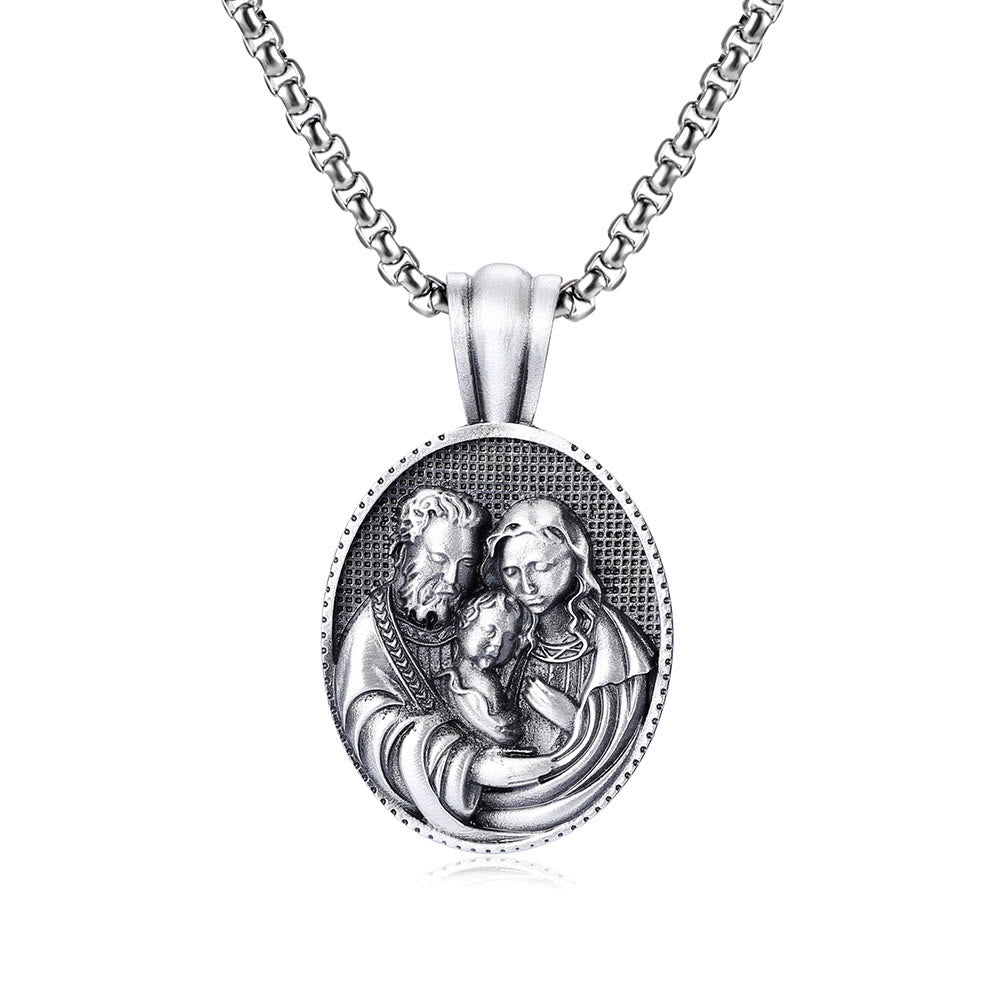 Christianartworkshop: la collana amuleto della Sacra Famiglia - image 4