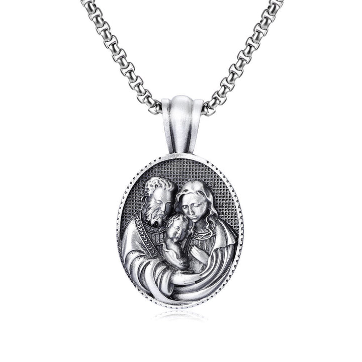 Christianartworkshop: la collana amuleto della Sacra Famiglia - image 4