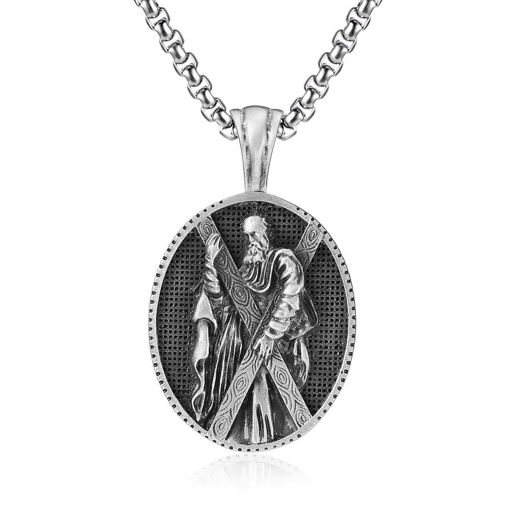 Christianartworkshopla collana cristiana retrò di Sant'Andrea - image 4