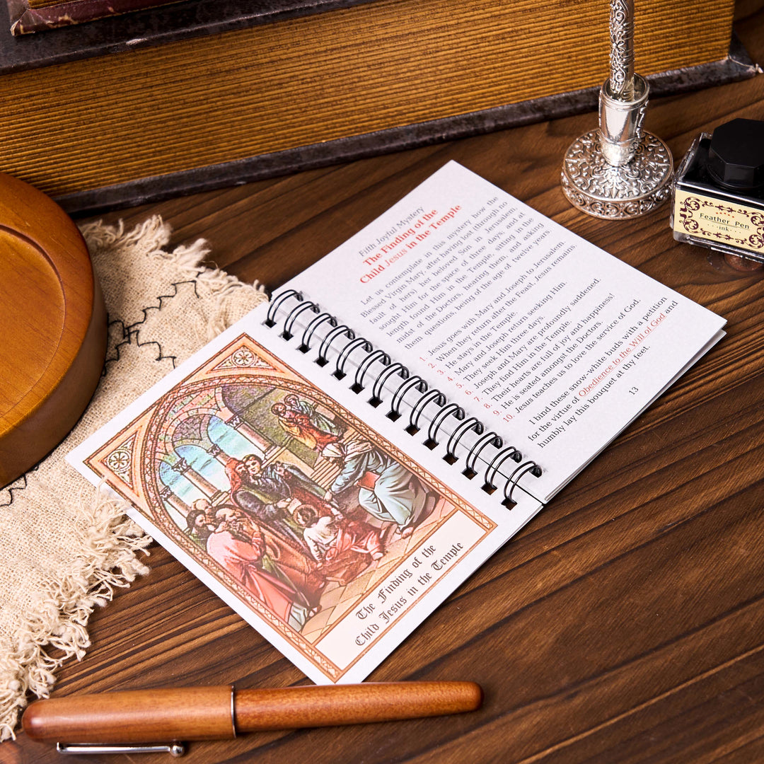 Christianartworkshop Libro di meditazione del rosario TASCABILE - image 2