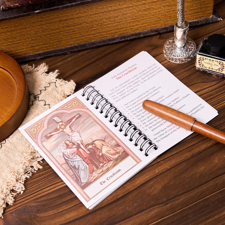 Christianartworkshop Libro di meditazione del rosario TASCABILE - image 3