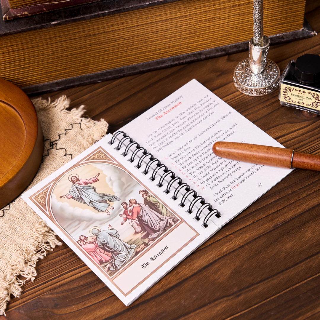 Christianartworkshop Libro di meditazione del rosario TASCABILE - image 4