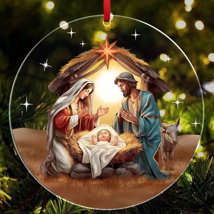 Christianartworkshop Presepe di Natale Decorazioni di Cristo Ornamenti B - Ceramica - image 0
