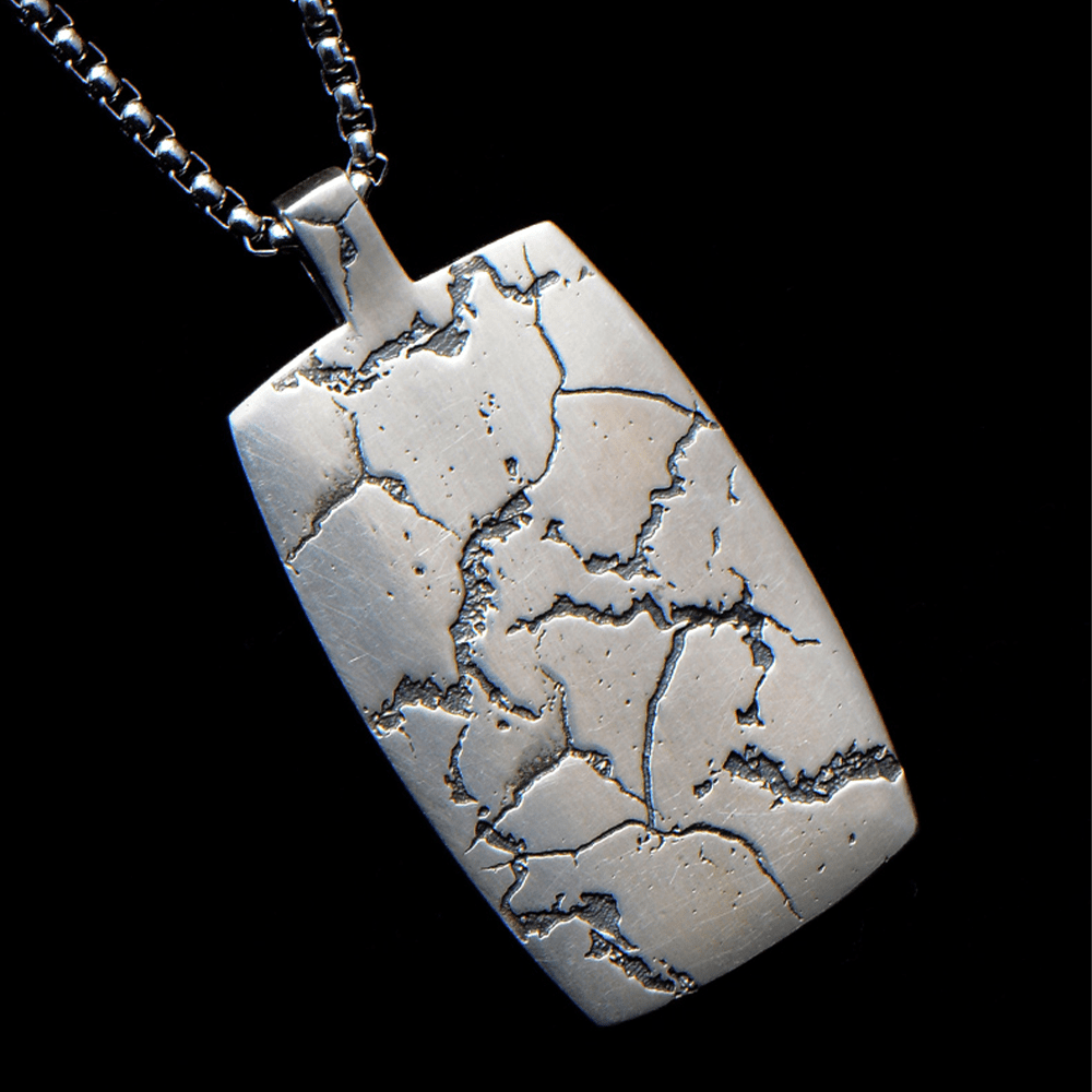 Collana con ciondolo Stella di Betlemme in stile retrò in argento sterling 925 Christianartworkshop - image 5