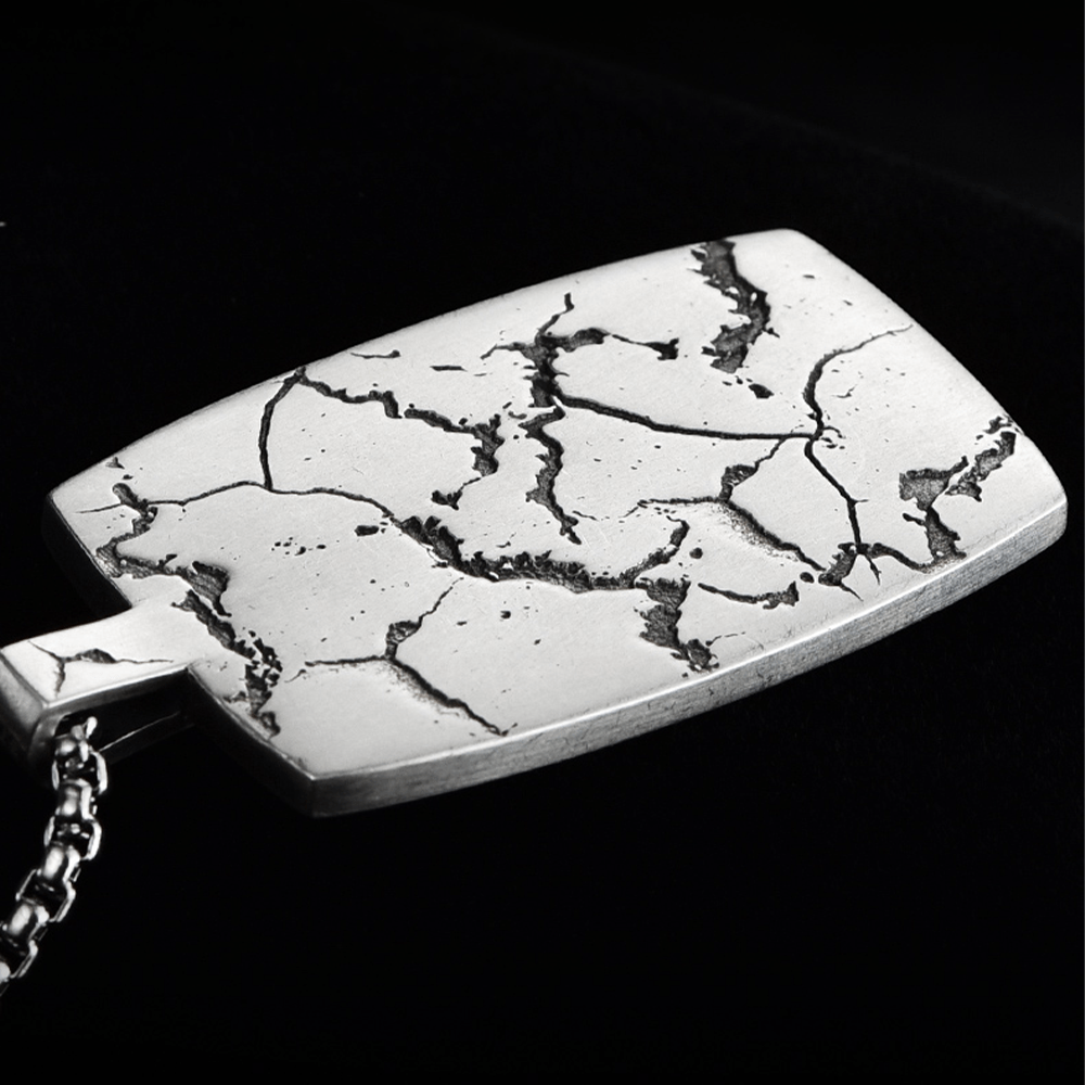 Collana con ciondolo Stella di Betlemme in stile retrò in argento sterling 925 Christianartworkshop - image 6