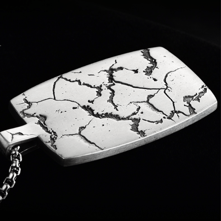 Collana con ciondolo Stella di Betlemme in stile retrò in argento sterling 925 Christianartworkshop - image 6