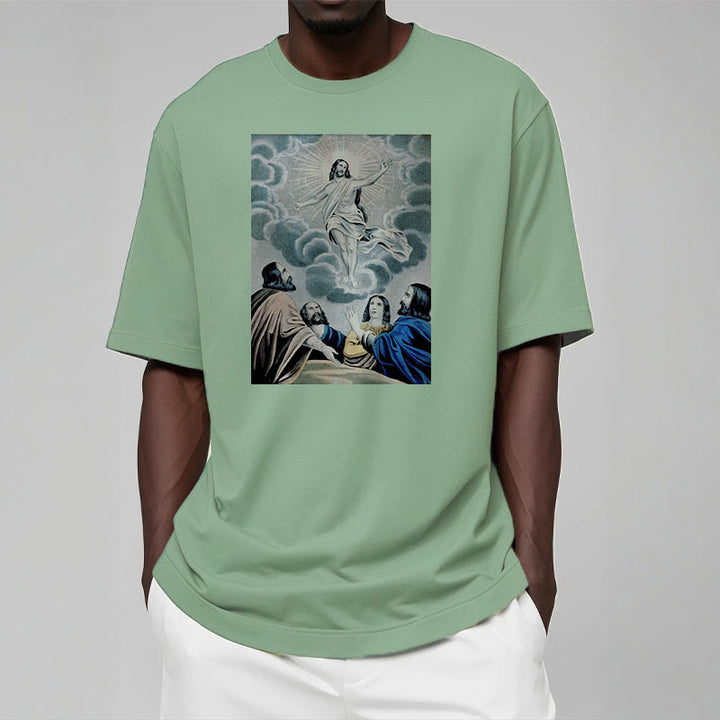 Christianartworkshop a maniche corte in stile classico The Ascension - image 12