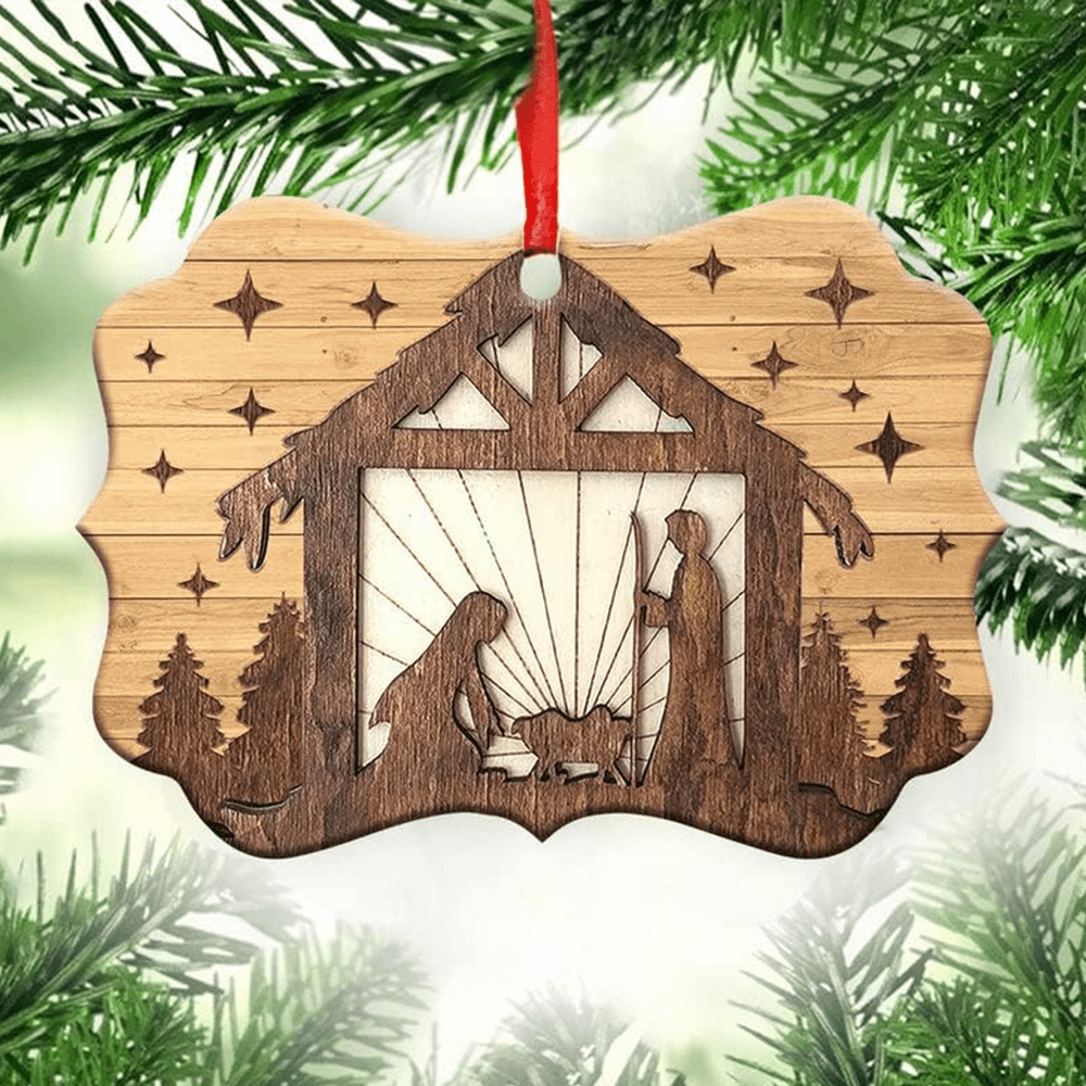 Christianartworkshop Insegne acriliche Natività Decorazioni natalizie da appendere G - image 1