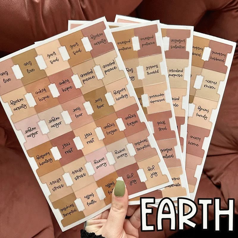 Christianartworkshop Stile pratico Sentimento spirituale Preghiera Schede della Bibbia - TERRA - NO - image 1