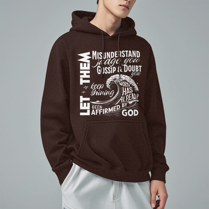 Christianartworkshop Felpa con cappuccio in poliestere foderata in pile "Modern Style Affirmed By God" - image 17