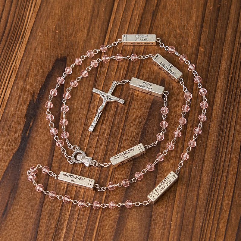 Christianartworkshop Il rosario dei misteri Barretta misteriosa incisa - image 10