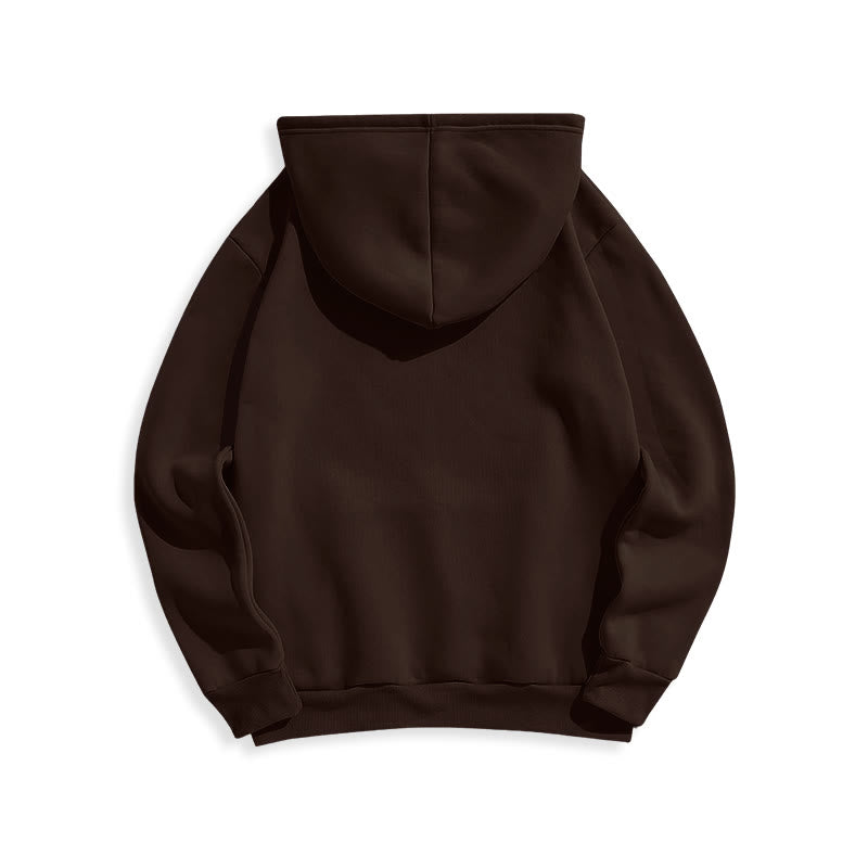 Felpa con cappuccio in poliestere foderata in pile stile classico Christianartworkshop Yeshua He Saves - image 21