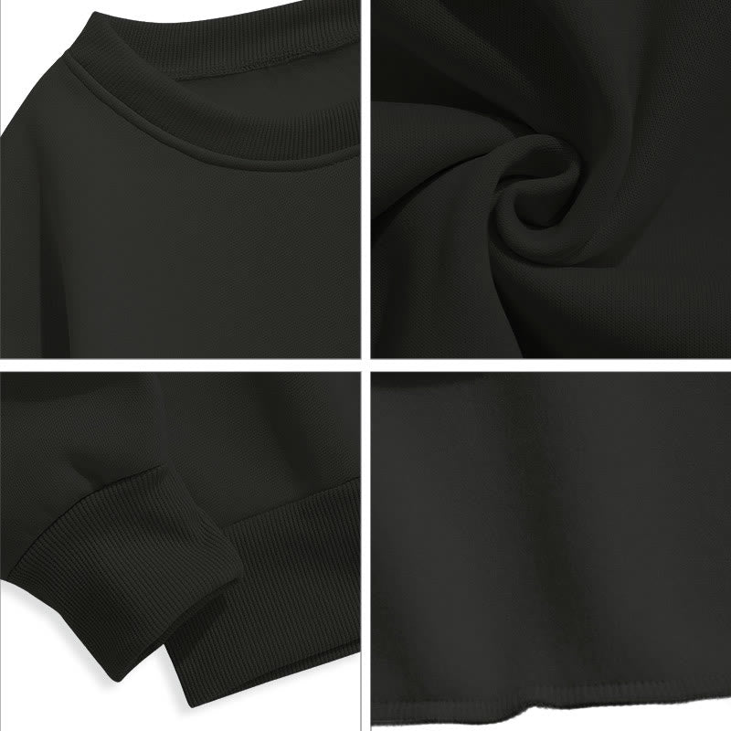 Felpa in poliestere foderata in pile con crocifisso di San Benedetto in stile classico Christianartworkshop - image 3