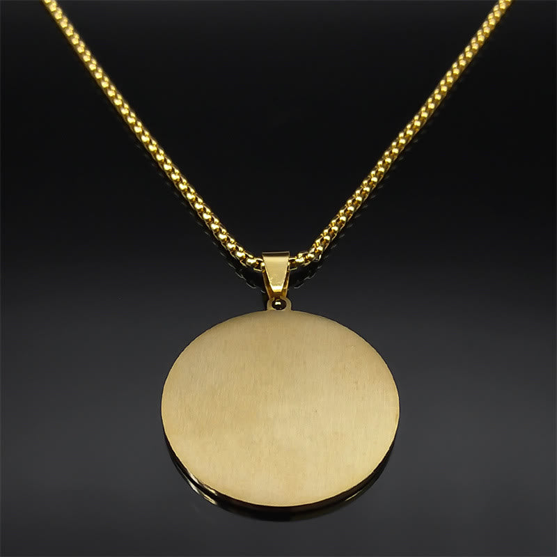 Collana con ciondolo della benedizione sacra di San Michele, stile classico Christianartworkshop - image 3