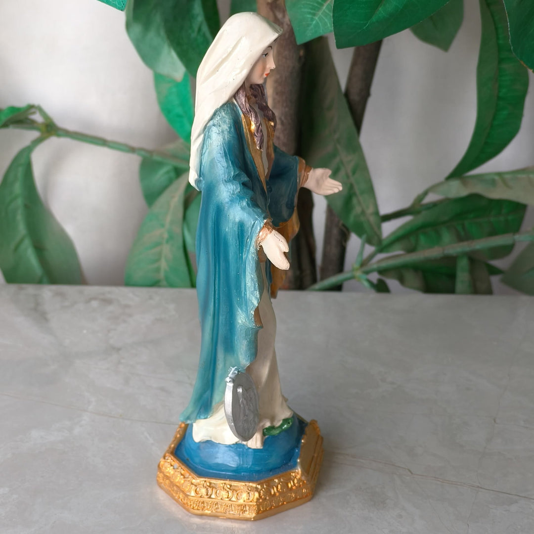 Christianartworkshop Medaglia Miracolosa della Vergine Maria in Stile Classico, Decorazione da Tavolo - image 2